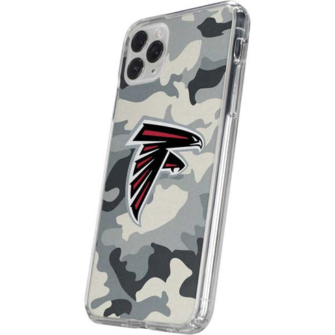 NFL Atlanta Falcons Camo iPhone 11 Pro Clear Case
