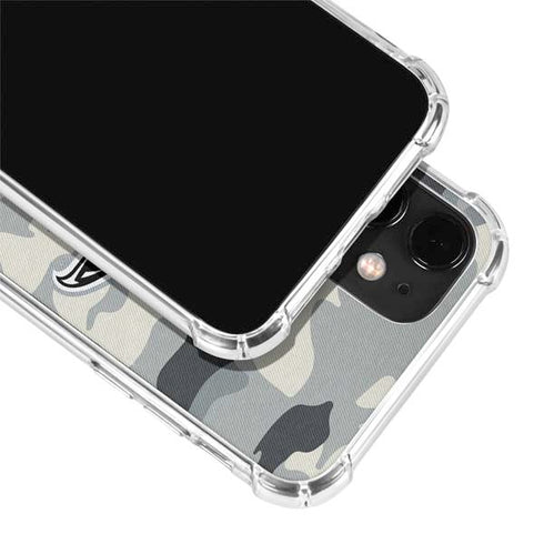 NFL Atlanta Falcons Camo iPhone 12 Clear Case