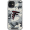 NFL Atlanta Falcons Camo iPhone 12 Mini Clear Case
