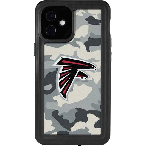 NFL Atlanta Falcons Camo iPhone 12 Mini Waterproof Case