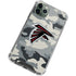 NFL Atlanta Falcons Camo iPhone 12 Pro Max Clear Case