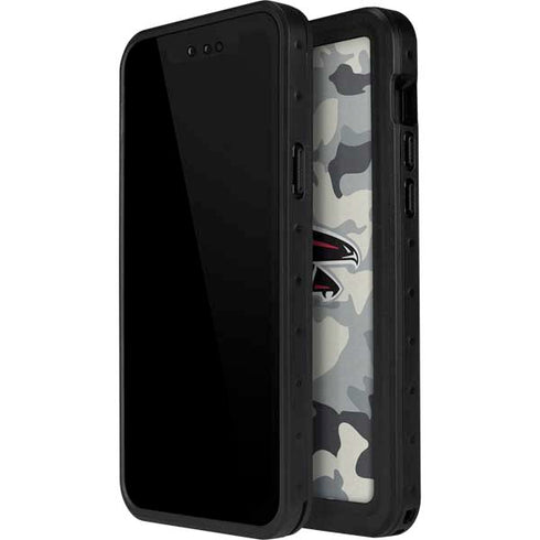 NFL Atlanta Falcons Camo iPhone 12 Pro Waterproof Case