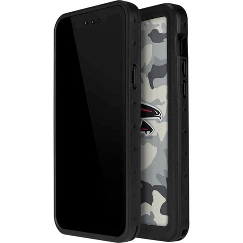 NFL Atlanta Falcons Camo iPhone 13 Mini Waterproof Case