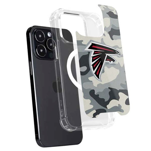 NFL Atlanta Falcons Camo iPhone 13 Pro MagSafe Case