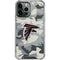 NFL Atlanta Falcons Camo iPhone 13 Pro Max Clear Case