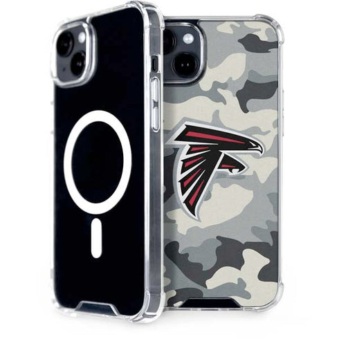 NFL Atlanta Falcons Camo iPhone 15 Plus MagSafe Case