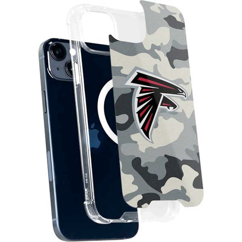 NFL Atlanta Falcons Camo iPhone 15 Plus MagSafe Case