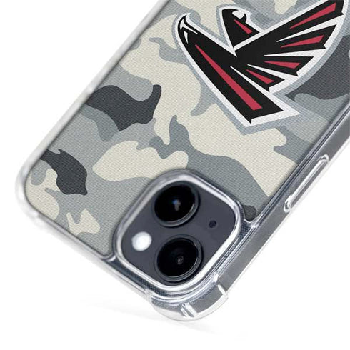 NFL Atlanta Falcons Camo iPhone 15 Plus MagSafe Case