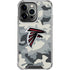 NFL Atlanta Falcons Camo iPhone 14 Pro Clear Case