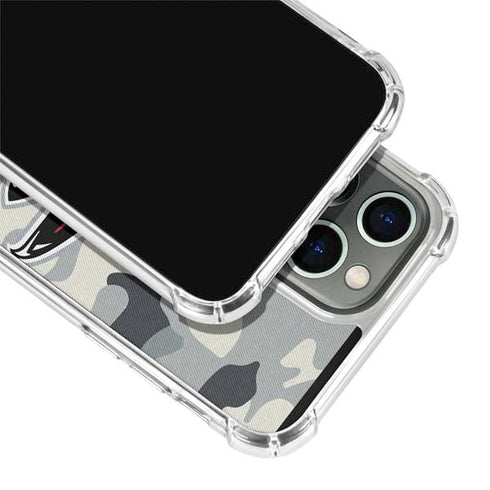 NFL Atlanta Falcons Camo iPhone 15 Pro Clear Case