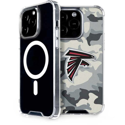 NFL Atlanta Falcons Camo iPhone 15 Pro MagSafe Case