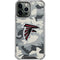 NFL Atlanta Falcons Camo iPhone 15 Pro Max Clear Case