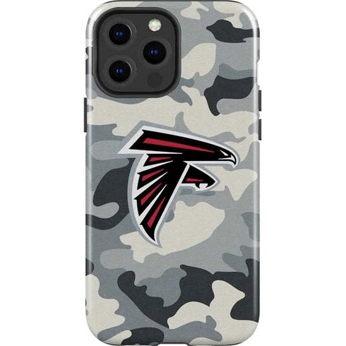 NFL Atlanta Falcons Camo iPhone 15 Pro Max Impact Case