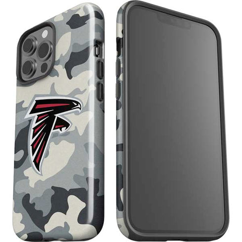 NFL Atlanta Falcons Camo iPhone 15 Pro Max Impact Case