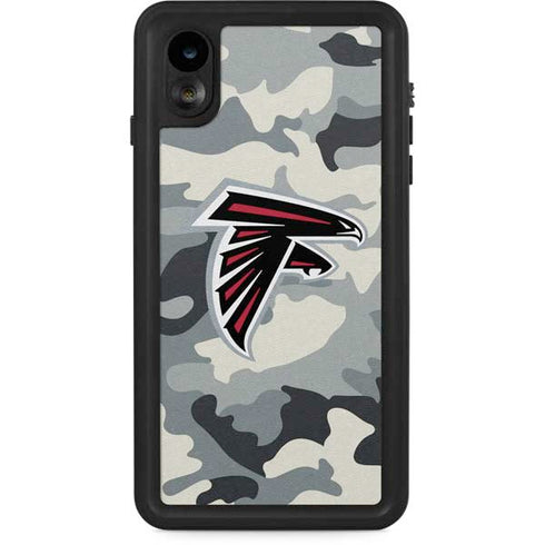 NFL Atlanta Falcons Camo iPhone XR Waterproof Case