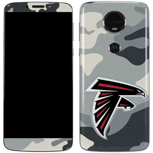 NFL Atlanta Falcons Camo Moto E5 Plus Skin