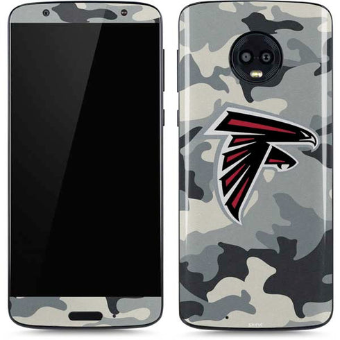 NFL Atlanta Falcons Camo Moto G6 Skin