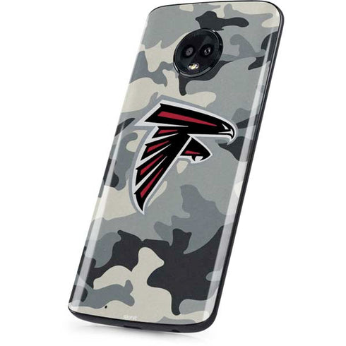 NFL Atlanta Falcons Camo Moto G6 Skin
