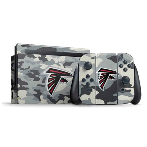 NFL Atlanta Falcons Camo Nintendo Switch Bundle Skin