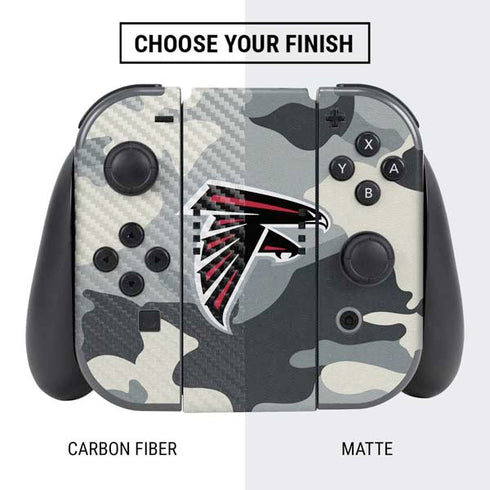 NFL Atlanta Falcons Camo Nintendo Switch Bundle Skin