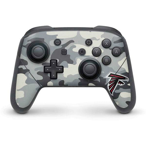 NFL Atlanta Falcons Camo Nintendo Switch Pro Controller Skin