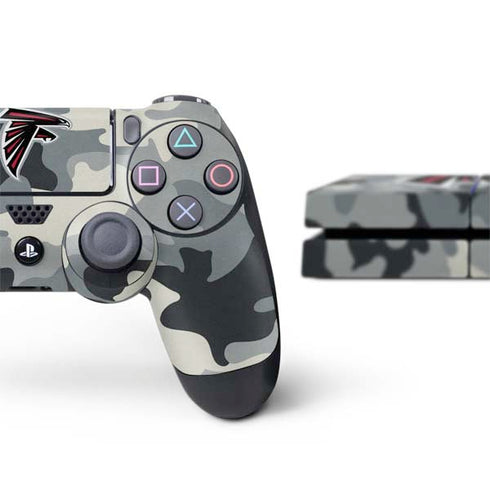 NFL Atlanta Falcons Camo PS4 Console and Controller Bundle Skin