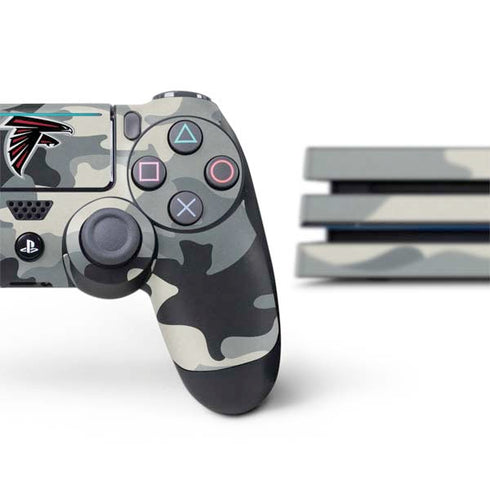 NFL Atlanta Falcons Camo PS4 Pro Bundle Skin