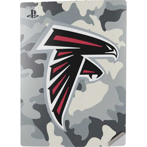 NFL Atlanta Falcons Camo PS5 Digital Edition Console Skin