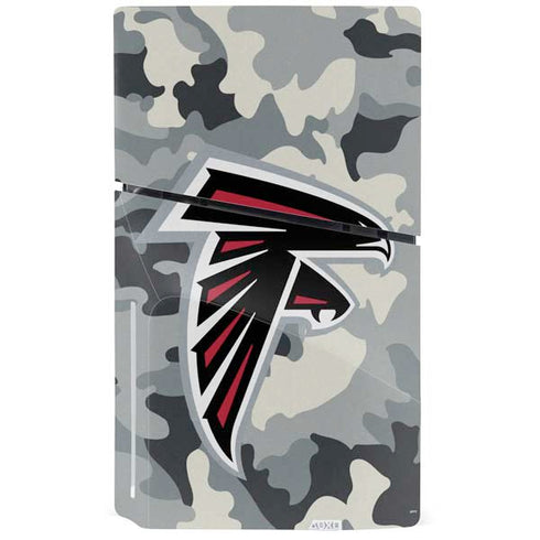 NFL Atlanta Falcons Camo PS5 Slim Disk Bundle Skin