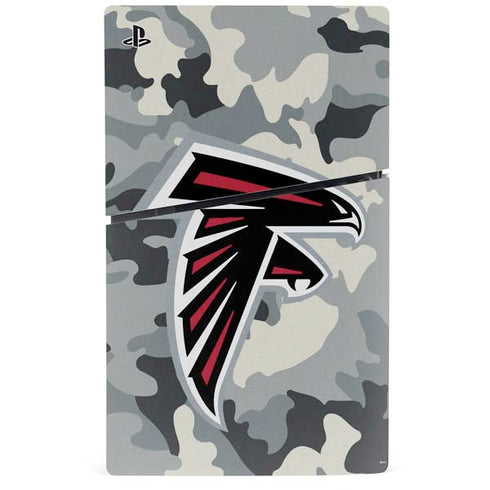 NFL Atlanta Falcons Camo PS5 Slim Disk Console Skin