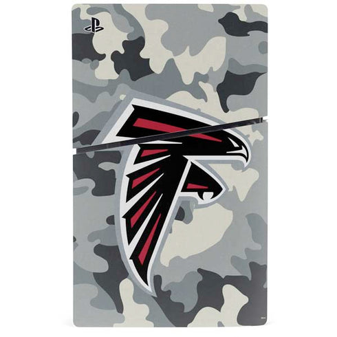 NFL Atlanta Falcons Camo PS5 Slim Digital Edition Bundle Skin