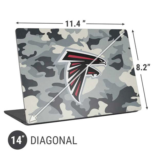 NFL Atlanta Falcons Camo Universal Laptop 14in (11.4 x 8.2in) Skin