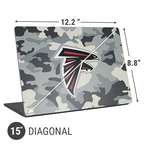 NFL Atlanta Falcons Camo Universal Laptop 15in (12.2 x 8.8in) Skin
