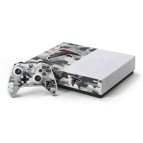 NFL Atlanta Falcons Camo Xbox One S All-Digital Edition Bundle Skin