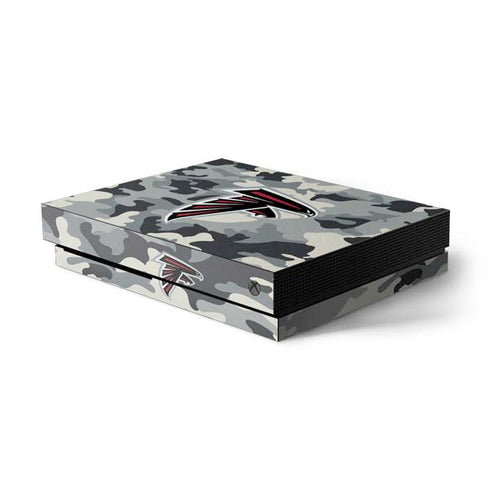 NFL Atlanta Falcons Camo Xbox One X Console Skin