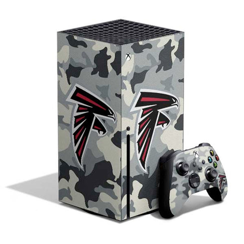 NFL Atlanta Falcons Camo Xbox Series X Bundle Skin