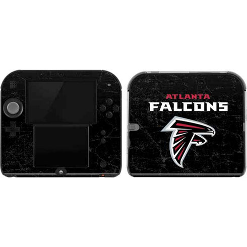 NFL Atlanta Falcons Distressed Nintendo 2DS Skin