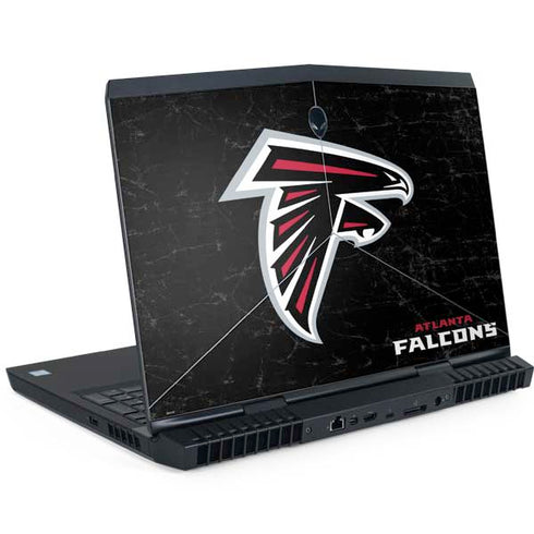 NFL Atlanta Falcons Distressed Dell Alienware Skin