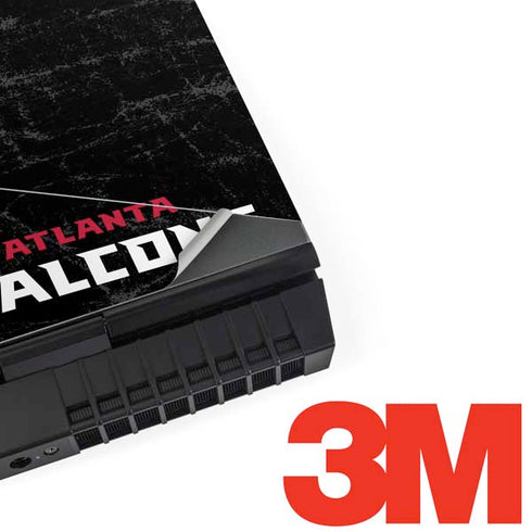 NFL Atlanta Falcons Distressed Dell Alienware Skin