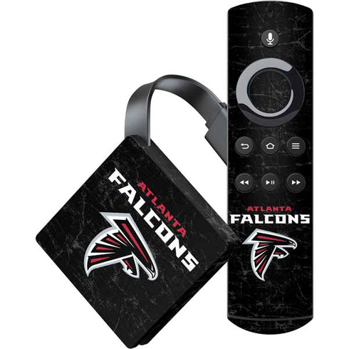 NFL Atlanta Falcons Distressed Amazon Fire TV Skin