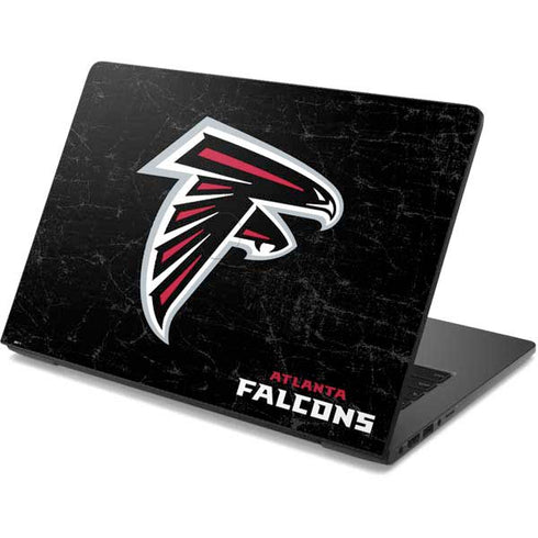 NFL Atlanta Falcons Distressed Dell Chromebook Skin