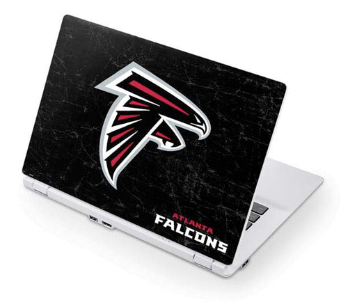 NFL Atlanta Falcons Distressed Acer Chromebook Skin