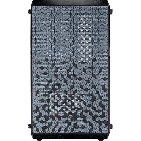 NFL Atlanta Falcons Distressed Cooler Master MasterBox Q300L Mini Tower Skin