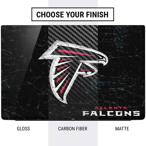 NFL Atlanta Falcons Distressed Dell Vostro Skin