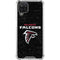 NFL Atlanta Falcons Distressed Galaxy A12 Clear Case