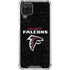 NFL Atlanta Falcons Distressed Galaxy A12 Clear Case