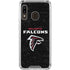 NFL Atlanta Falcons Distressed Galaxy A30 Clear Case
