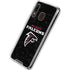 NFL Atlanta Falcons Distressed Galaxy A30 Clear Case