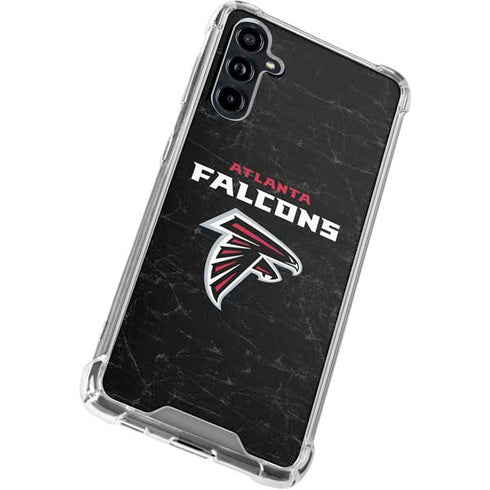 NFL Atlanta Falcons Distressed Galaxy A54 5G Clear Case