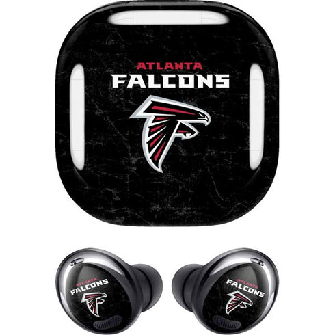NFL Atlanta Falcons Distressed Galaxy Buds Pro Skin